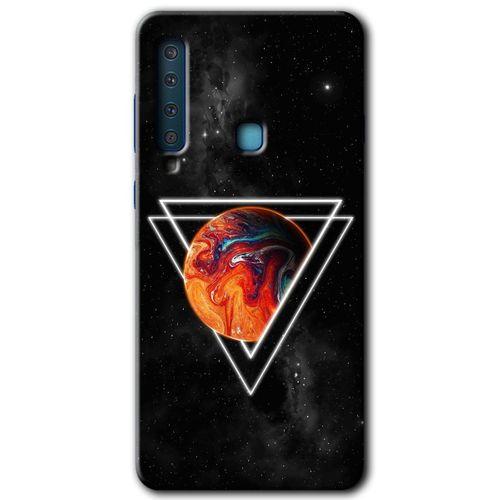 Potkal Hediye Fabrikası Samsung Galaxy A9 2018 Kılıf HD Desen Baskılı Arka Kapak - Kızıl Gezegen