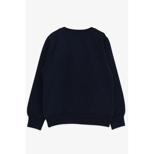 1.5-6 Yaş Erkek Çocuk Sweatshirt Yazı Baskılı