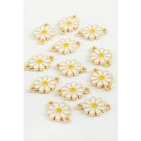 Papatya Çift Kulplu Mineli Bileklik ve Kolye Ucu Aparatı 1 Adet