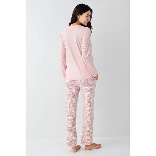 Pierre Cardin 9080-s Kadın Uzun Kol Pijama Takım