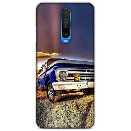 Lopard Xiaomi Poco X2 Uyumlu Kılıf PickUpX (32) Soft Silikon Kılıf Koyu Mavi