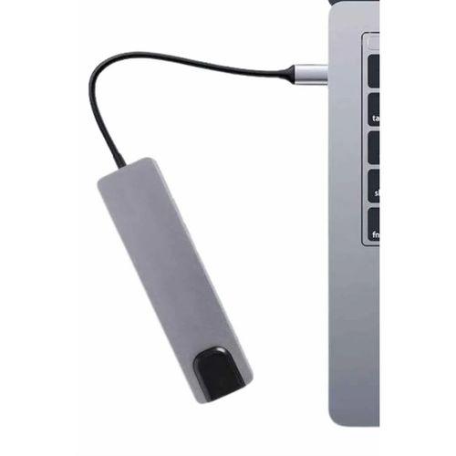 Usb Type-c Hub Dönüştürücü Çevirici Çoklayıcı Macbook Çevirici 8 Portlu