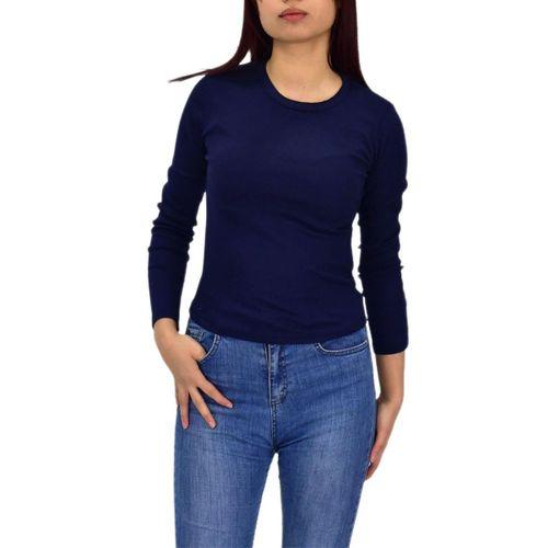 Kadın Uzun Kol  Fitilli Body Tişört  BGL-ST04231
