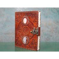 Taşlı Deri Defter Model 2