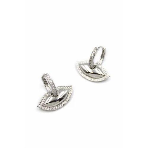 Dudak Küpe - Gümüş