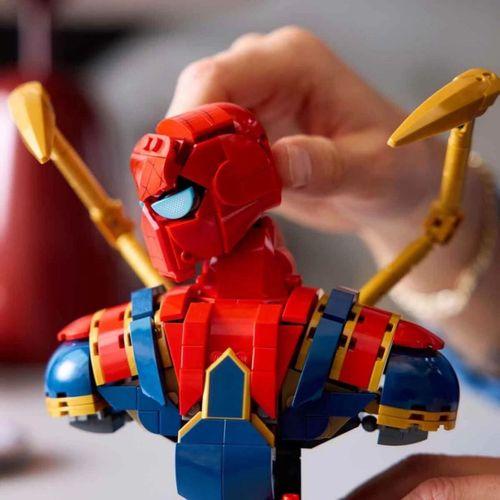 Eğitici Oyuncak LEGO Marvel Iron Örümcek Adam Büstü 76326