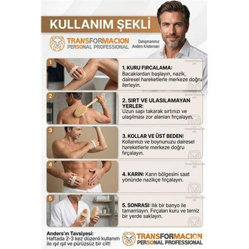 Uzun Saplı Doğal At Kılı Selülit Karşıtı Vücut Fırçası Peeling Masaj Aleti Selülit Fırçası 723198