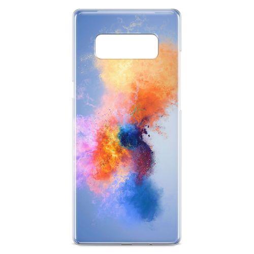 Samsung Galaxy Note 8 Kılıf Color Splash Arka Kapak Koruma Desenli Full Koruyucu