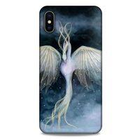 Y.Liva-2020 (Anka Kuşu) Apple iPhone XS Max Kılıf Silikon Kapak Desenli