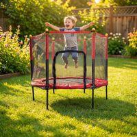 Fileli 140 Cm Büyük Boy Trambolin