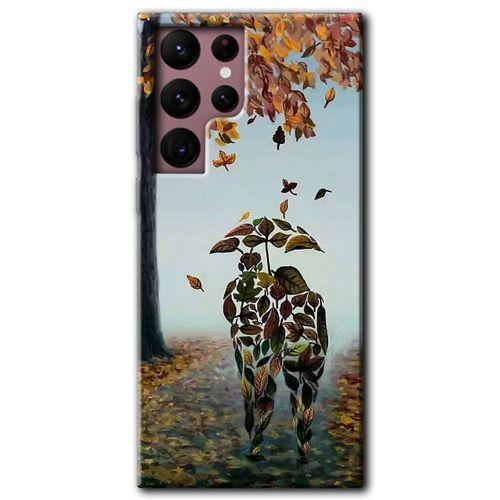 Galaxy S22 Ultra Kılıf HD Desen Baskılı Arka Kapak - Doğadan Aşk