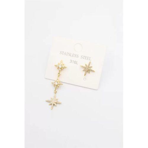 Kuzey Yıldızı Küpe - Altın