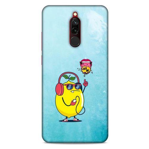 Frutix Limon 01 Xiaomi Redmi 8 Kılıf Desenli Silikon