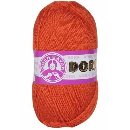 1 Adet Dora El Örgü İpi Yünü 100 gr 031 Turuncu