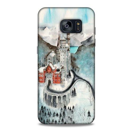 Samsung Galaxy S7 Edge Kılıf Almanya (25) Antişok Kapak Schloss Neuschwanstein Şatosu