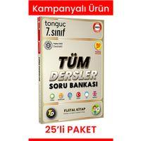7. Sınıf Tüm Dersler Soru Bankası 25' li Paket (2 Kitap Hediyeli)