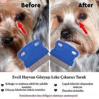 Angel Of Life® Evcil Hayvan Kedi Köpek Pire Tarağı ve Köpek Gözyaşı Lekesi Tarağı