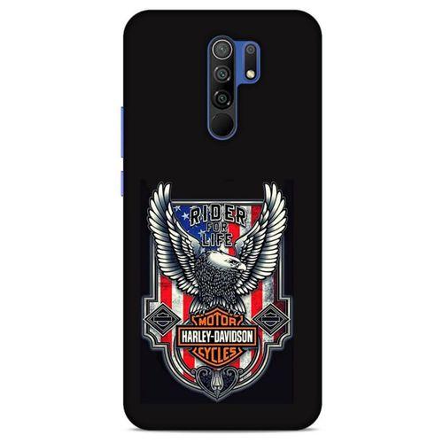 Xiaomi Redmi 9 Uyumlu Kılıf Motorsiklet (7) Telefon Kılıfı Harley Davidson