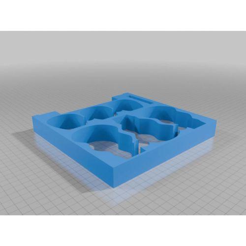 1kg Makara Kutuları için Gaslands Şablon Tepsisi 3D Baskı (Bu ürün Sadece Plastik parçadır - Almadan Önce Soru Sorabilirsiniz)