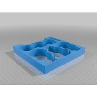 1kg Makara Kutuları için Gaslands Şablon Tepsisi 3D Baskı (Bu ürün Sadece Plastik parçadır - Almadan Önce Soru Sorabilirsiniz)