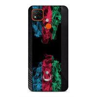 Xiaomi Redmi 9C Uyumlu Kılıf Azarbaijan (5) Koruma Kabı Azeri Bayrak İllustre