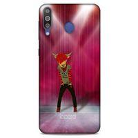 Samsung Galaxy M30 Kılıf FunnyMaX (27) Tasarımlı Kılıf Fuşya