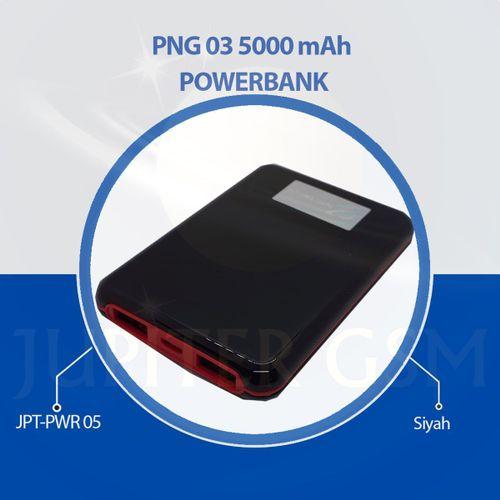 Jupiter JPT-03 Dijital Gerçek Amper 5000 mAh Powerbank