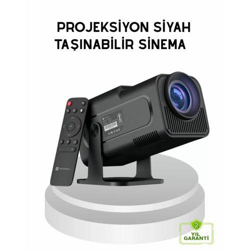 Hdmı Usb Girişli Akıllı Projeksiyon Cihazı Taşınabilir Düşük Tüketimli