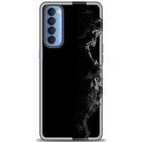 Oppo Reno 4 Pro Kılıf HD Baskılı Kılıf - Dağ + Tam Ekran Koruyucu