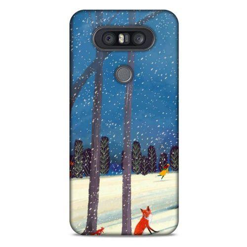 LG K41S - K51S Kılıf Snowix (45) Liquid Air Kılıf Turuncu Mavi
