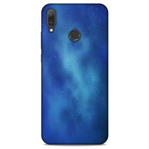 Huawei Y9 2019 Uyumlu Kılıf Mavi Delisi (16) Kalın Kılıf Duvar Kağıdı