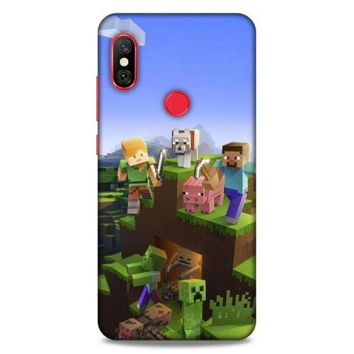 Lopard Xiaomi Mi A2 Lite Uyumlu Kılıf PiXel (29) Arka Koruma Kılıfı Tüm Karakterler
