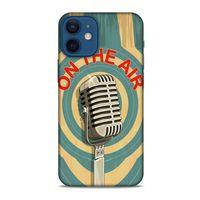 Retro (40) Desen Fit Silikon Kılıf Renkli Apple iPhone 12 Mini Kılıf