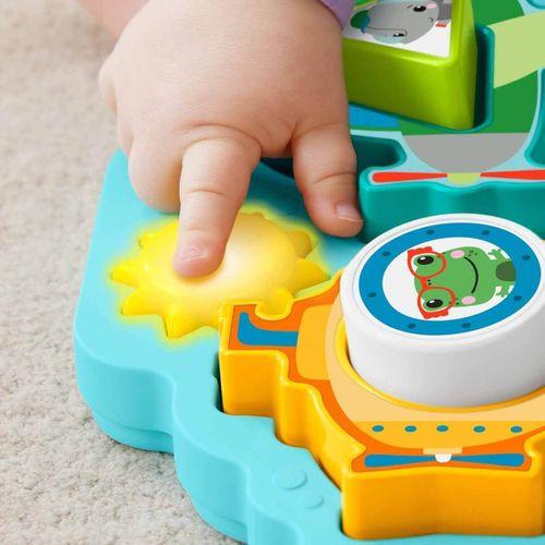 Fisher Price Fisher Price Sesli ve Işıklı Arabalar Puzzle HRP31