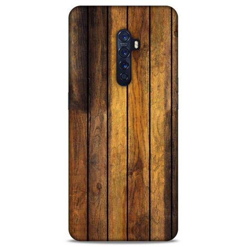 Lopard Oppo Reno 2 Uyumlu Kılıf Wood'X (14) Lansman Kılıf Desenli
