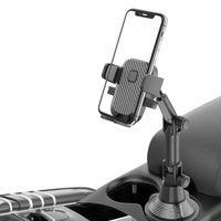 Teleskopik Araç Bardak Yerine Giren Telefon Tutucu