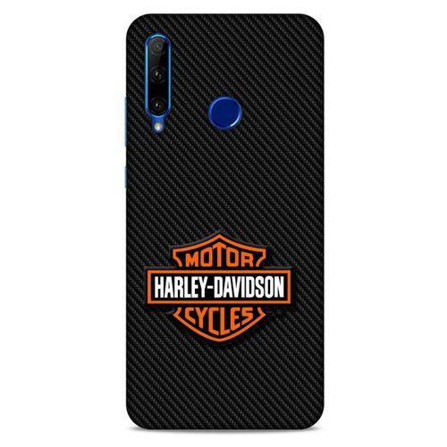 Huawei Y6P Uyumlu Kılıf Motorsiklet (4) Koruma Kılıfı Harley Davidson