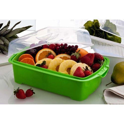 Kapaklı Süzgeç Ve Çok Amaçlı Saklama Kabı