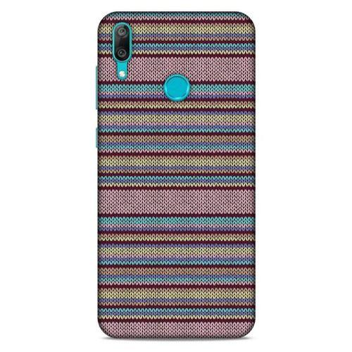 Kazak (13) Desenli Silikon Kapak Huawei Y7 Prime 2019 Kılıf