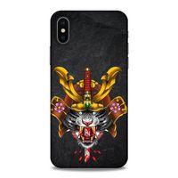 Lopard Apple Iphone X Uyumlu Kılıf Tattoo's (37) Silicone Cover Siyah