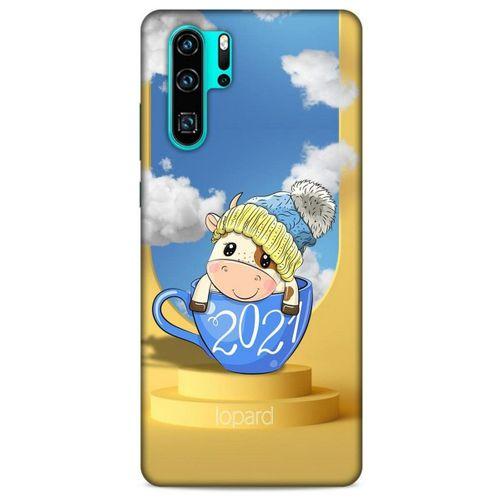 Huawei P30 Pro Kılıf FunnyMaX (3) Kapak Sarı Kupa Köpek