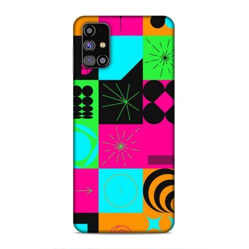 Samsung Galaxy M31s Uyumlu Kılıf Insomnia (28) Arka Kapak Fuşya