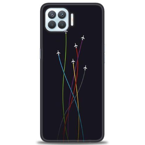 Oppo A73 Kılıf HD Baskılı Kılıf - Uçaklar + Tam Ekran Koruyucu