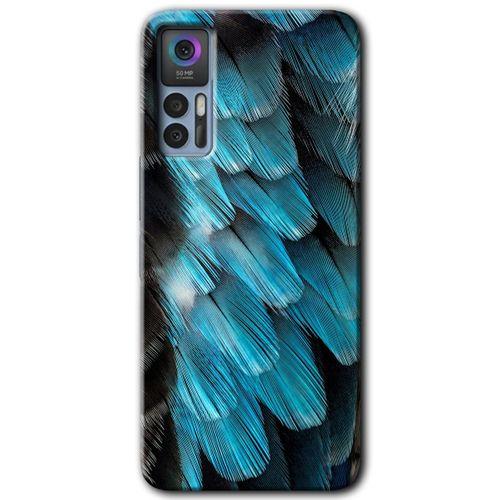 TCL 30 Plus Kılıf HD Desen Baskılı Arka Kapak - 9D Tüyler