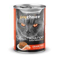 Prochoice Kısırlaştırılmış Kediler İçin, Tahılsız, Somon Balıklı Ezme Konserve 12x400 gr