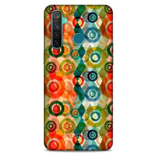 Oppo Realme 5 Pro Kılıf Pastel Renkler (31) TPU Kılıf Kırmızı Yeşil
