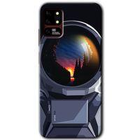 Reeder S19 Max Kılıf HD Desen Baskılı Arka Kapak - Astronot