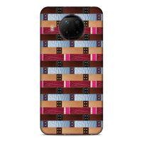 Lopard Xiaomi Redmi Note 9 Pro 5G Uyumlu Kılıf Patchwork (45) Back Cover