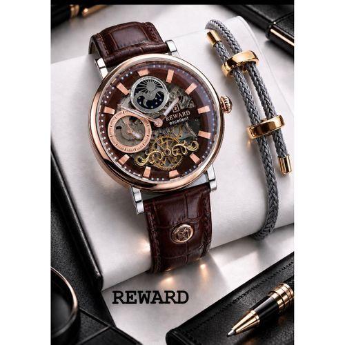 Reward Otomatik Mekanizmalı Premium Erkek Kol Saati 5 ATM Suya Dayanıklı 2 Yıl Garantili Rw.33401.GK