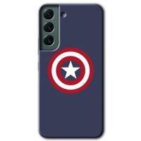 Samsung Galaxy S22 Kılıf HD Desen Baskılı Arka Kapak - Captain!